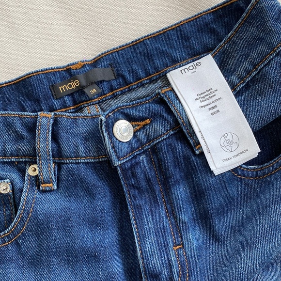 Maje Denim Pants - Picture 6 of 6